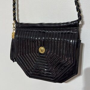 Black Chain Strap Women's Bag